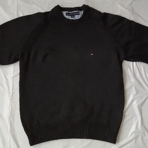 Tommy Hilfiger Black Crew Neck Sweater